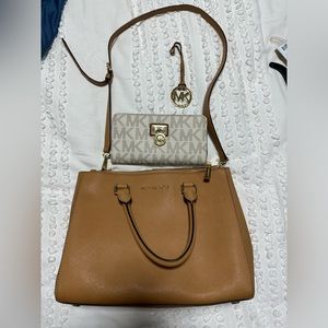 Michael Kors purse + wallet